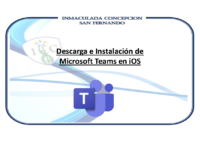 Instalación de Microsoft Teams en iOS