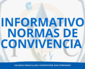 INFORMATIVO NORMAS DE CONVIVENCIA
