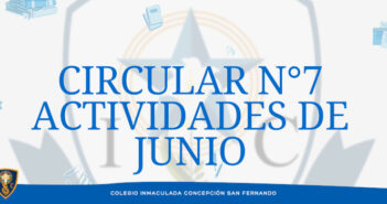CIRCULAR N°07 ACTIVIDADES JUNIO