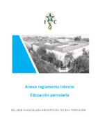 RICE Educación Parvularia 2025